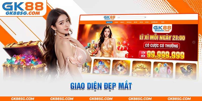 Giao diện đẹp mắt