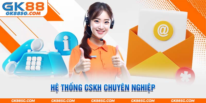 Hệ thống CSKH chuyên nghiệp