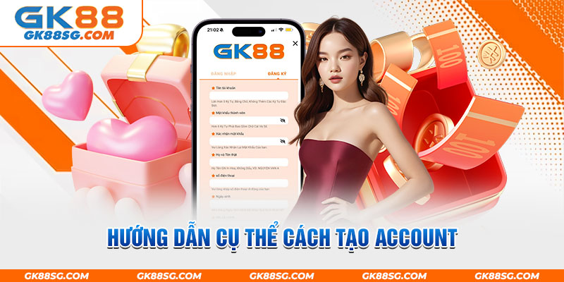 Hướng dẫn cụ thể cách tạo account cho “dế yêu”