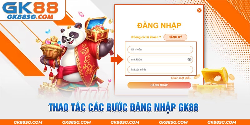 Cụ thể 3 thao tác hướng dẫn truy cập GK88 hiệu quả cho app mobile